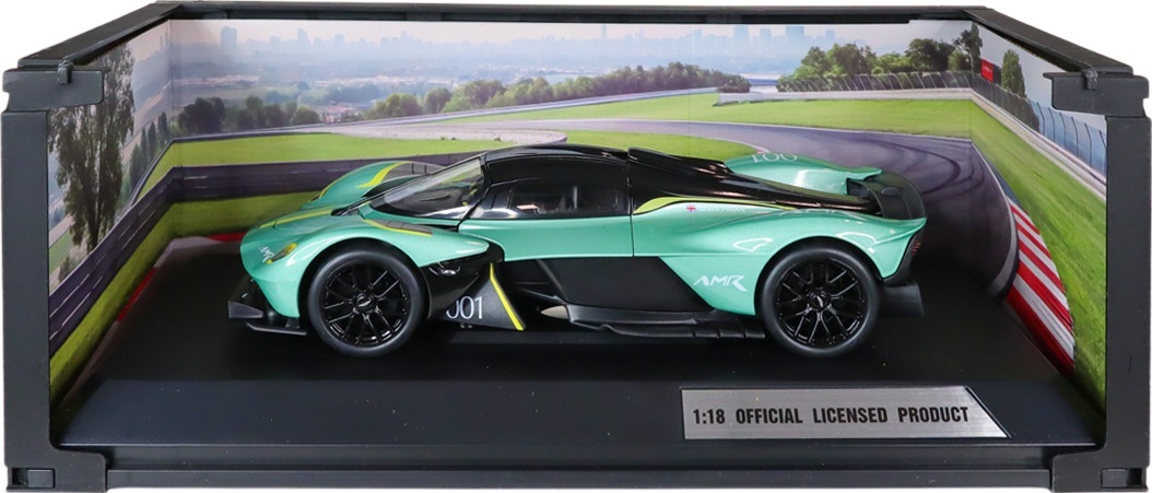 Автомодель TechnoDrive Aston Martin Valkyrie (зеленый, 1:18) (250938AMVKSG) фото 