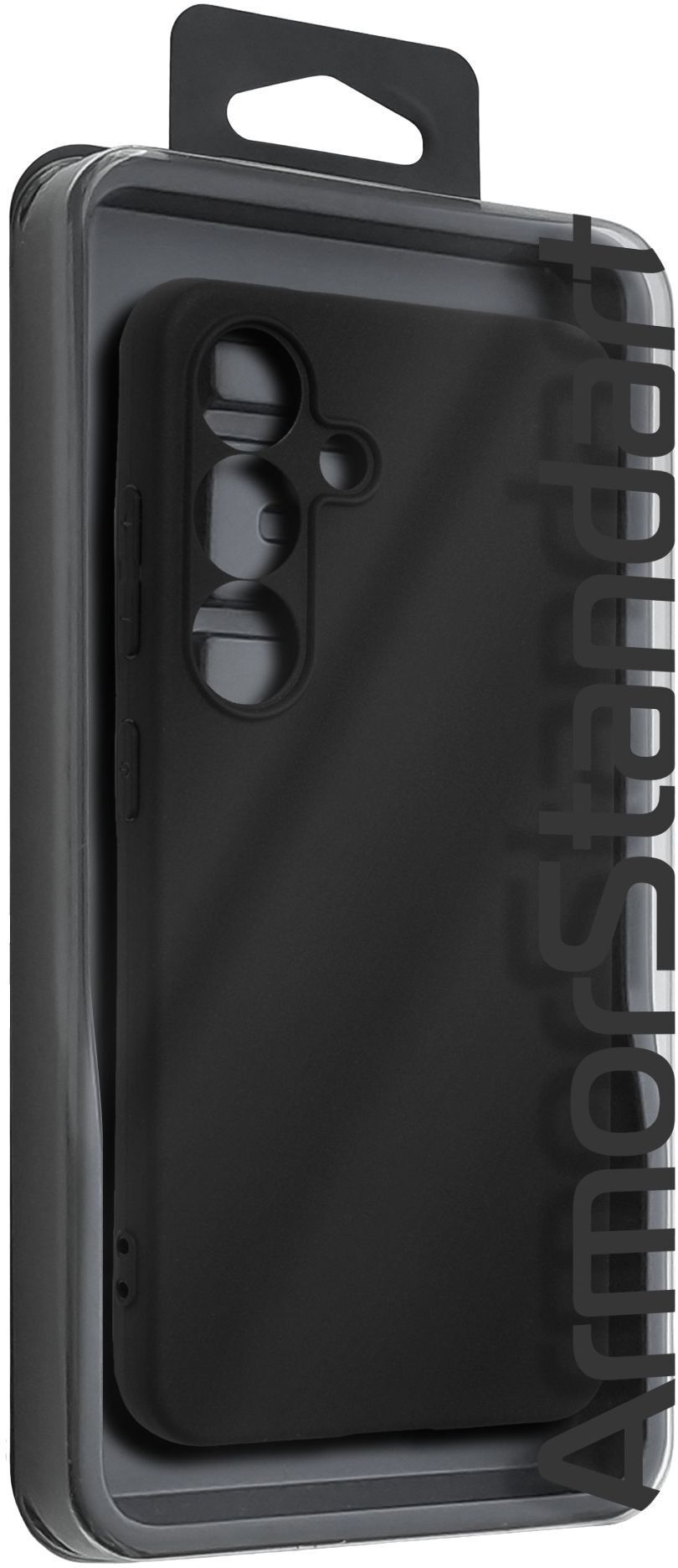 Чехол ArmorStandart Matte Slim Fit для Samsung S25 Camera cover Black (ARM81567) фото 3