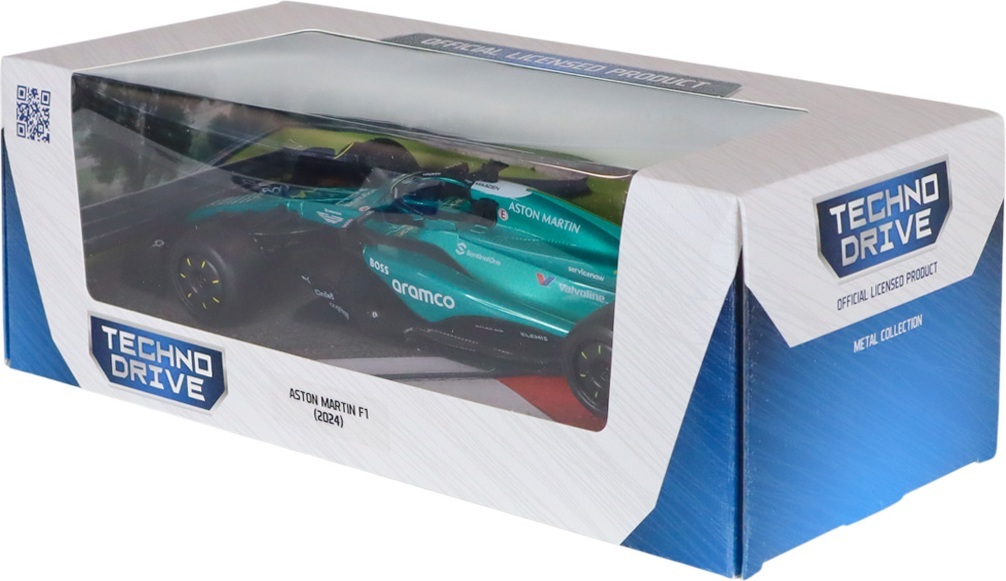 Автомодель TechnoDrive Aston Martin F1 (2024) (1:24) (250941AMF1) фото 