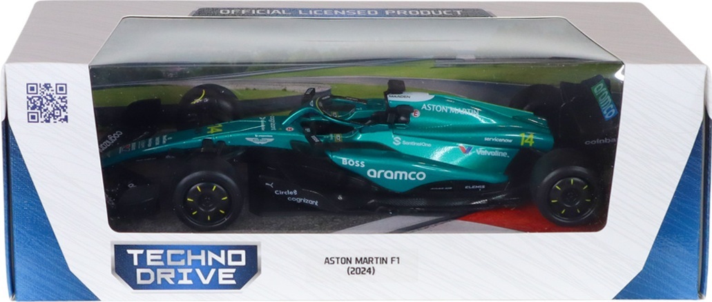 Автомодель TechnoDrive Aston Martin F1 (2024) (1:24) (250941AMF1) фото 