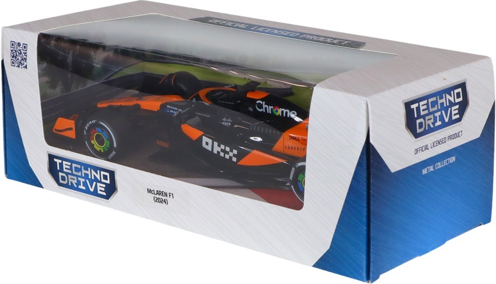 Автомодель TechnoDrive McLaren F1 (2024) (1:24) (250942AMF1) фото 