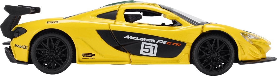 Автомодель TechnoDrive McLaren P1 (желтый, 1:24) (250943MLP1YW) фото 3