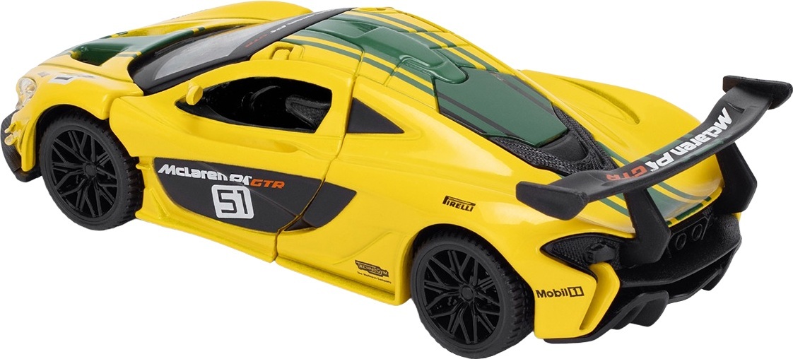 Автомодель TechnoDrive McLaren P1 (желтый, 1:24) (250943MLP1YW) фото 2