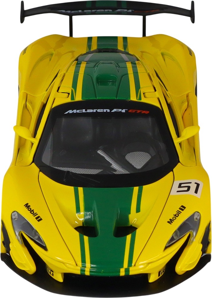 Автомодель TechnoDrive McLaren P1 (желтый, 1:24) (250943MLP1YW) фото 