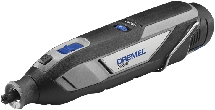 Шліфувально-гравіювальна машина акумуляторна Dremel 8240-3/45 12В 1х2А·год (F.013.824.0JF)фото