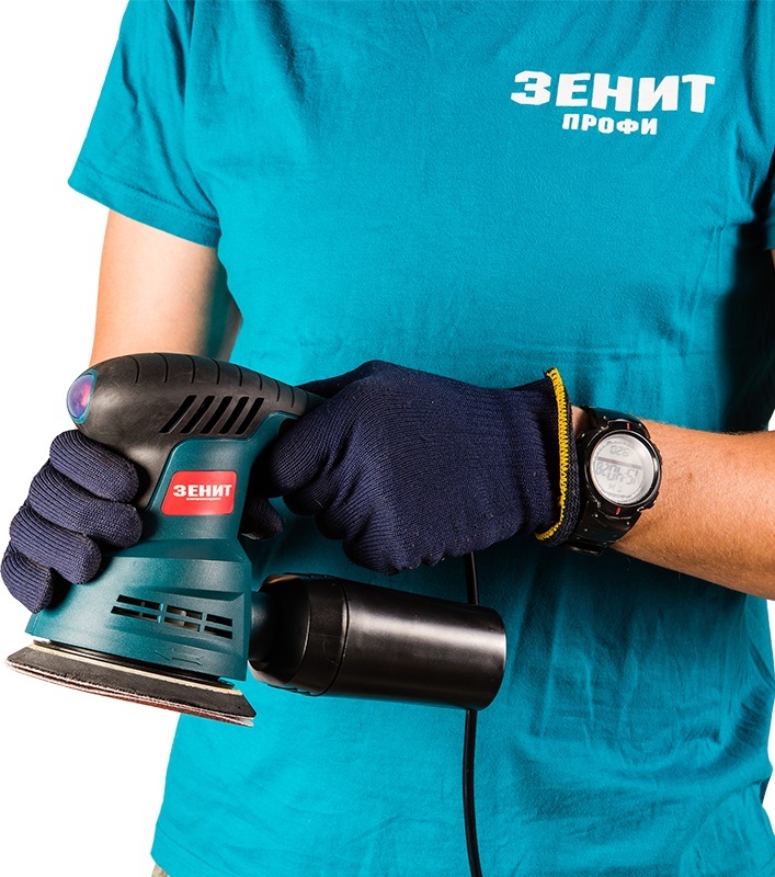 Шлифмашина эксцентриковая Зенит ЗШО-450 Р 450Вт 125мм (846332) фото 5
