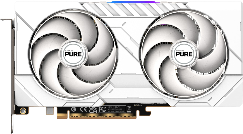 Видеокарта SAPPHIRE Radeon RX 9060 XT 16GB GDDR6 PURE GAMING OC White (11350-02-20G) фото 2