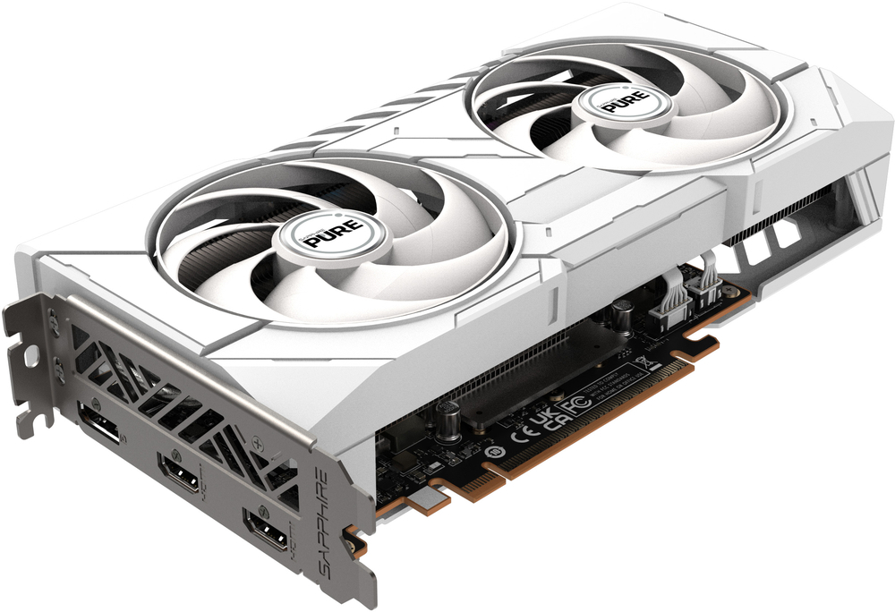 Видеокарта SAPPHIRE Radeon RX 9060 XT 16GB GDDR6 PURE GAMING OC White (11350-02-20G) фото 3