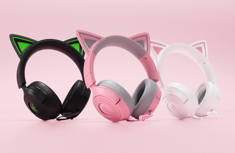 Игровая гарнитура Razer Kraken Kitty V3 X White (RZ04-05350300-R3M1) фото 10