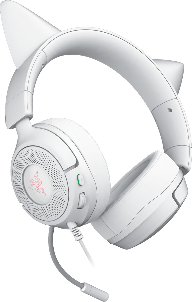 Игровая гарнитура Razer Kraken Kitty V3 X White (RZ04-05350300-R3M1) фото 3