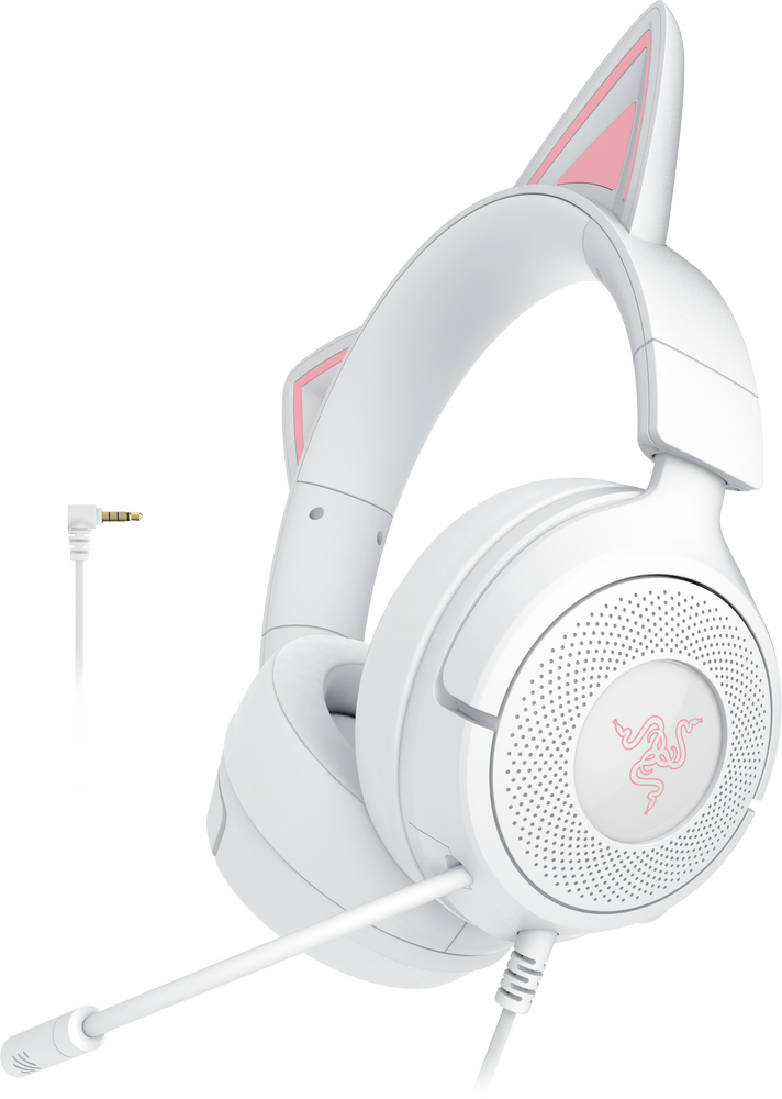 Игровая гарнитура Razer Kraken Kitty V3 X White (RZ04-05350300-R3M1) фото 6