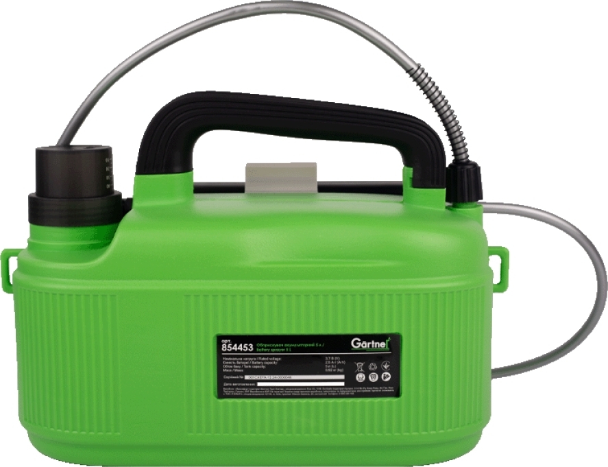Опрыскиватель аккумуляторный Gartner 5л (854453) фото 