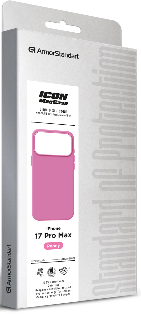 Чехол ArmorStandart ICON2 MagCase для Apple iPhone 17 Pro Max Peony (ARM86680) фото 2