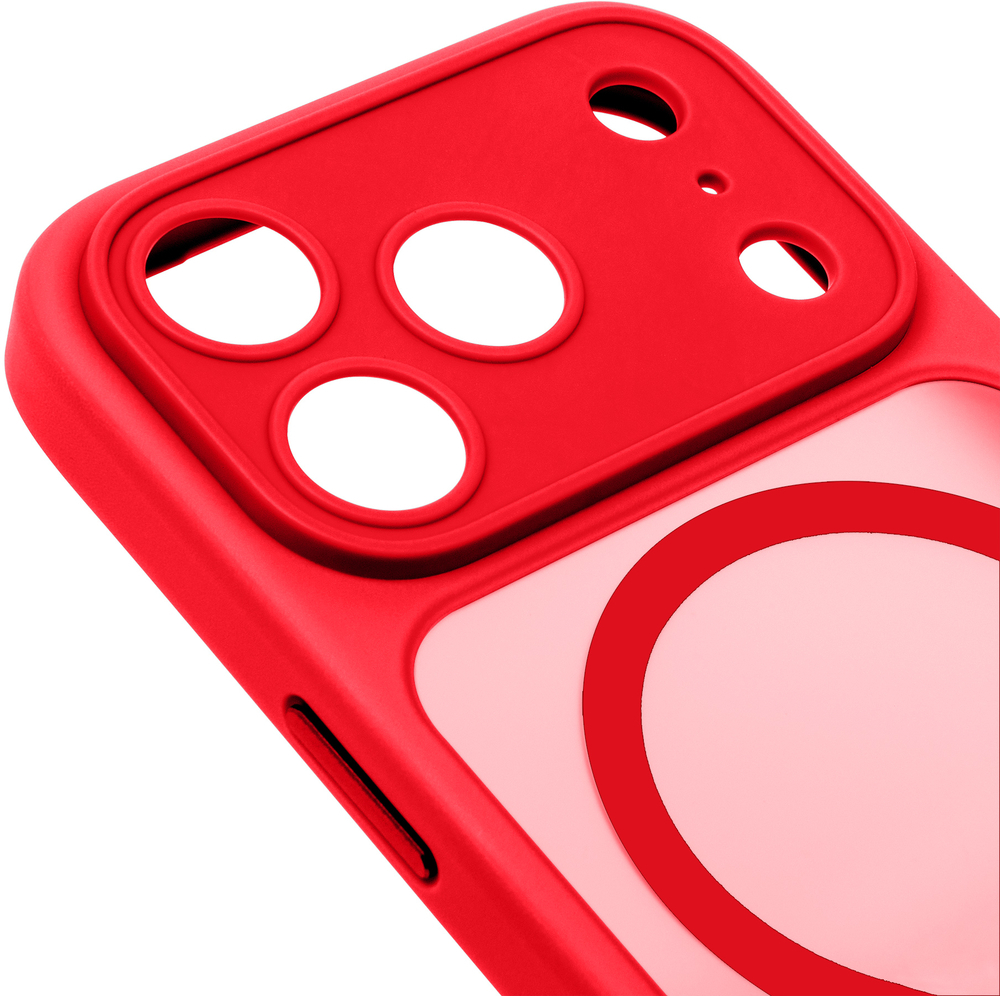 Чехол ArmorStandart Lush MagCase для Apple iPhone 17 Pro Max Red (ARM87504) фото 4