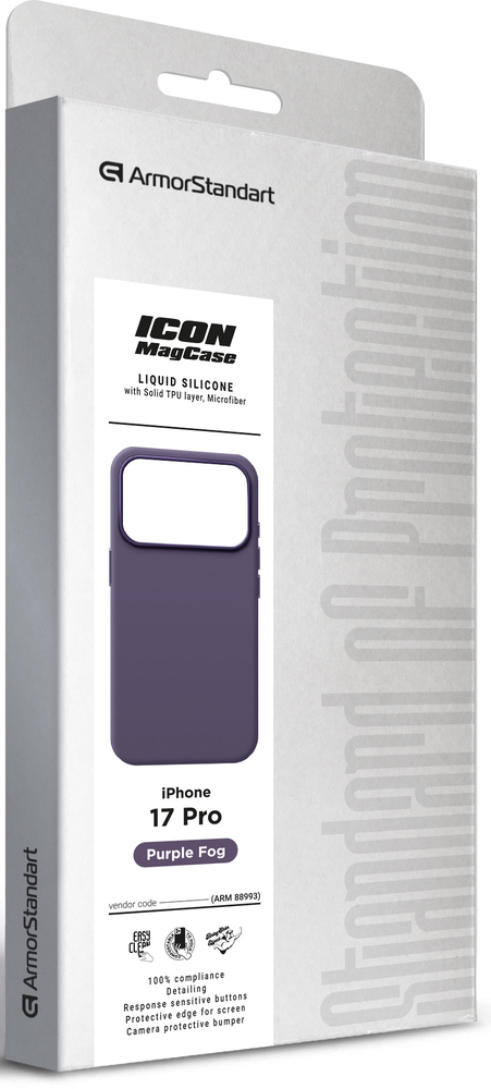 Чехол ArmorStandart ICON2 MagCase для Apple iPhone 17 Pro Purple Fog (ARM88993) фото 2