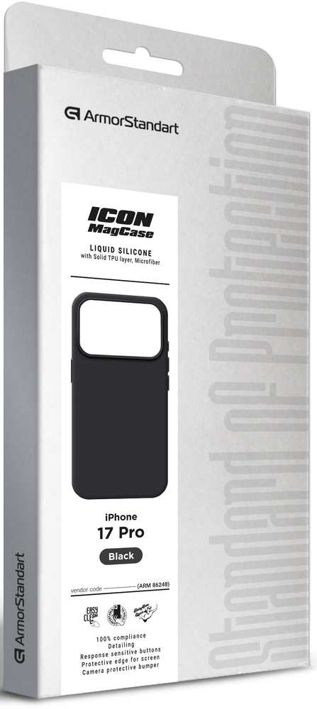 Чохол ArmorStandart ICON2 MagCase для Apple iPhone 17 Pro Black (ARM86248)фото2