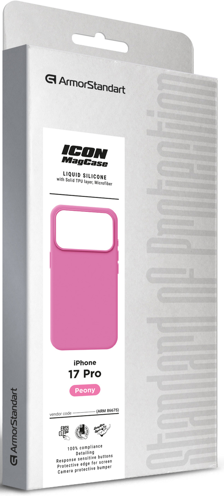 Чохол ArmorStandart ICON2 MagCase для Apple iPhone 17 Pro Peony (ARM86675)фото2