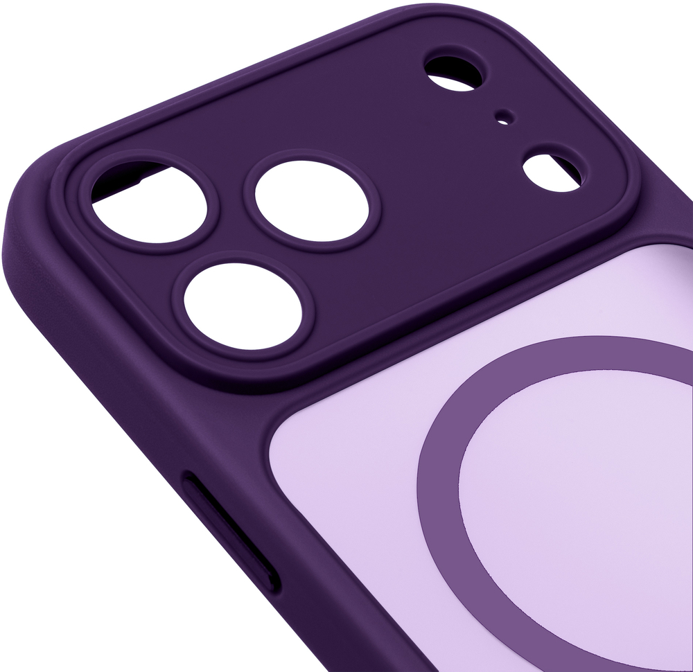 Чехол ArmorStandart Lush MagCase для Apple iPhone 17 Pro Dark Violet (ARM87490) фото 4
