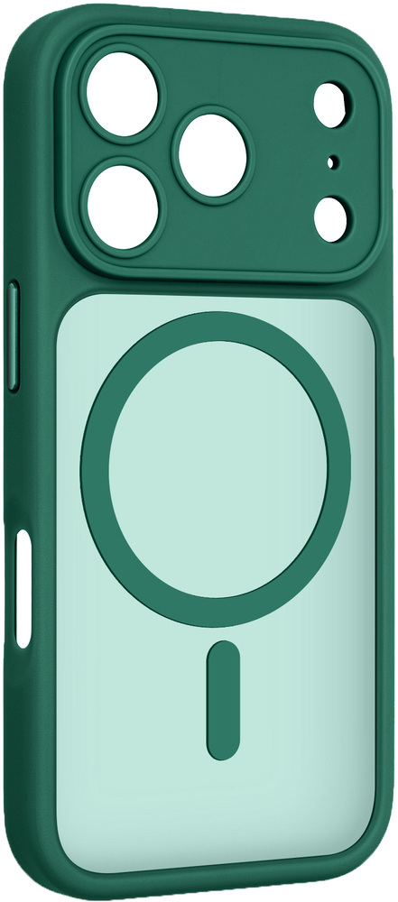 Чехол ArmorStandart Lush MagCase для Apple iPhone 17 Pro Dark Green (ARM87491) фото 2