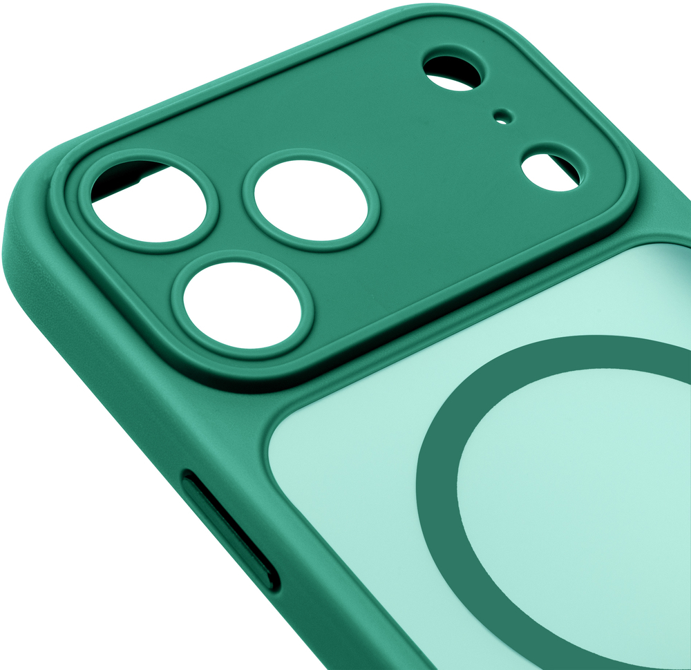 Чехол ArmorStandart Lush MagCase для Apple iPhone 17 Pro Dark Green (ARM87491) фото 4