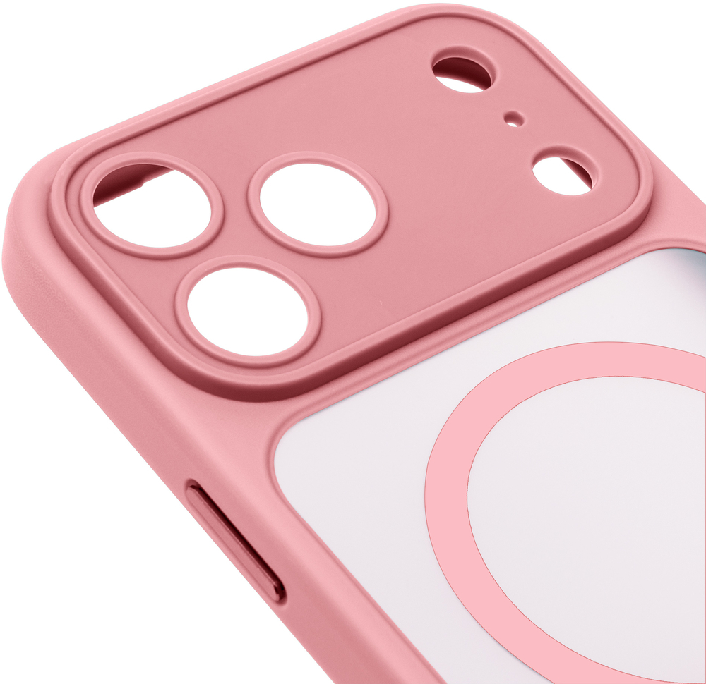 Чехол ArmorStandart Lush MagCase для Apple iPhone 17 Pro Pale Pink (ARM87493) фото 4