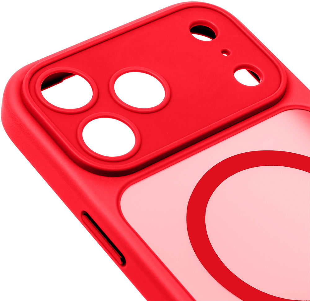 Чохол ArmorStandart Lush MagCase для Apple iPhone 17 Pro Red (ARM87495)фото4