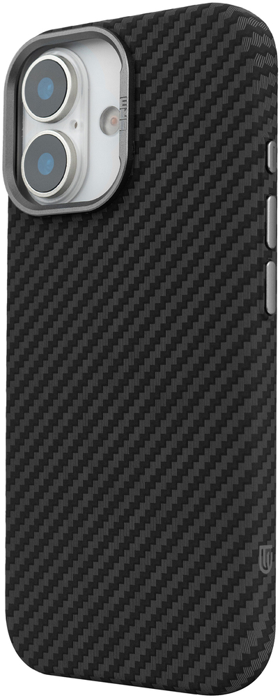 Чохол ArmorStandart LikeCarbon2 MagCase для Apple iPhone 17 Carbon Black (ARM86257)фото2