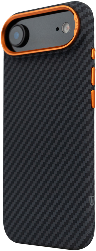 Чехол ArmorStandart LikeCarbon2 SE MagCase для Apple iPhone Air Black Orange (ARM89155) фото