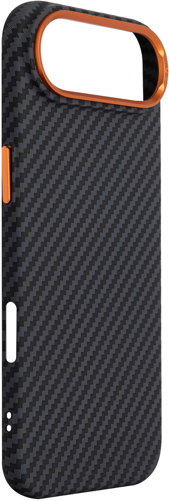 Чехол ArmorStandart LikeCarbon2 SE MagCase для Apple iPhone Air Black Orange (ARM89155) фото