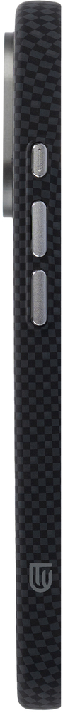 Чохол ArmorStandart LikeCarbon2 MagCase для Apple iPhone 17 Kevlar Black (ARM88379)фото4