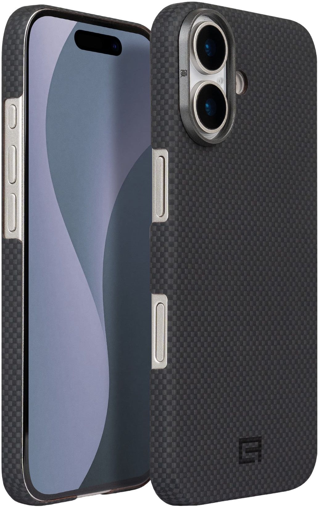 Чохол ArmorStandart BlackIcon Kevlar MagCase для Apple iPhone 17 Black (ARM88532)фото2