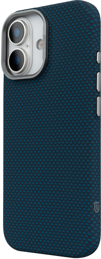 Чехол ArmorStandart LikeCarbon2 MagCase для Apple iPhone 17 Kevlar Dark Blue (ARM88613) фото 2