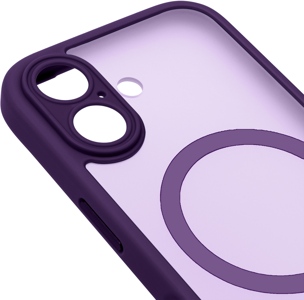 Чохол ArmorStandart Lush MagCase для Apple iPhone 17 Dark Violet (ARM87482)фото4