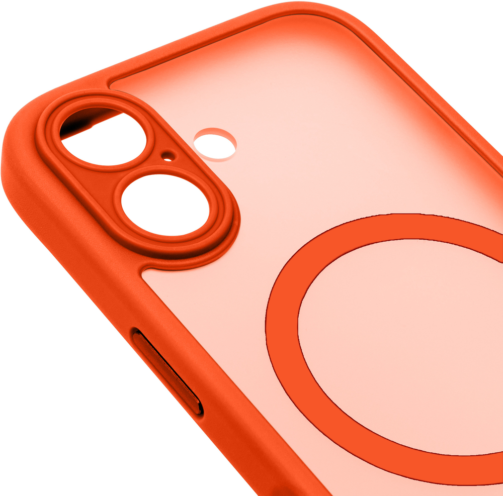 Чохол ArmorStandart Lush MagCase для Apple iPhone 17 Orange (ARM87483)фото4