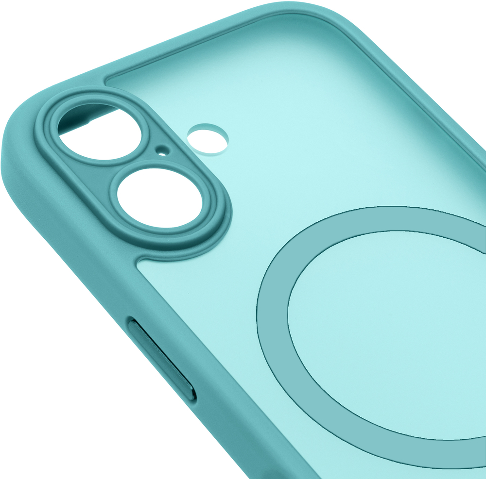 Чохол ArmorStandart Lush MagCase для Apple iPhone 17 Turquoise (ARM87487)фото4