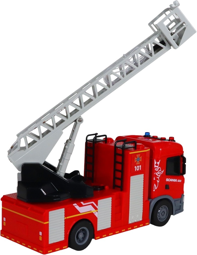 Автомодель серії Big Truck – Пожежна машин Scania (світло, звук, функ. води) (6407KS)фото8