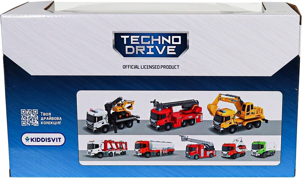 Автомодель серії Big Truck – Пожежна машин Scania (світло, звук, функ. води) (6407KS)фото14