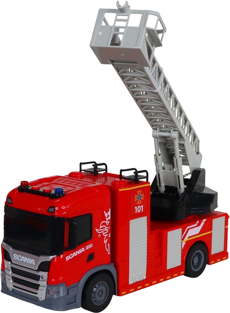 Автомодель серії Big Truck – Пожежна машин Scania (світло, звук, функ. води) (6407KS)фото7