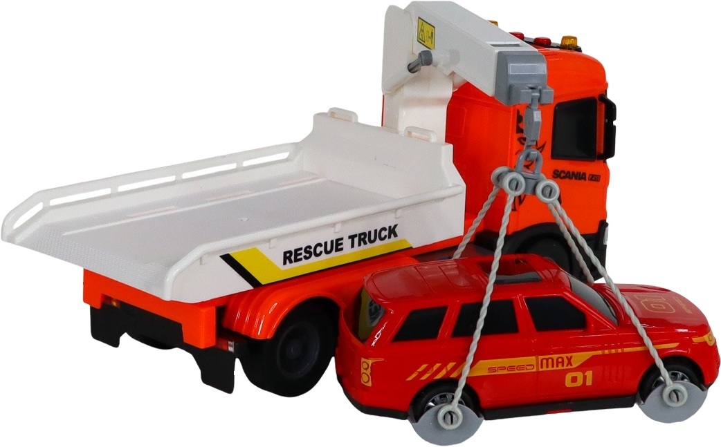Набор игровой серии Big Truck – Эвакуатор Scania с машиной (свет, звук) (6408KS) фото8