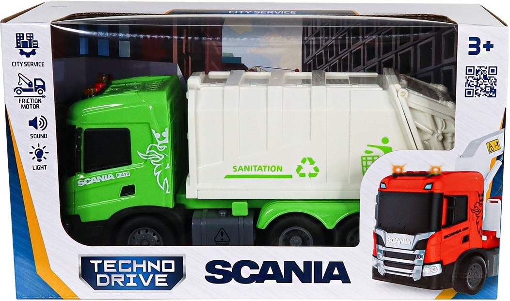 Автомодель серії Big Truck – Сміттєвоз Scania (світло, звук) (6410KS)фото12