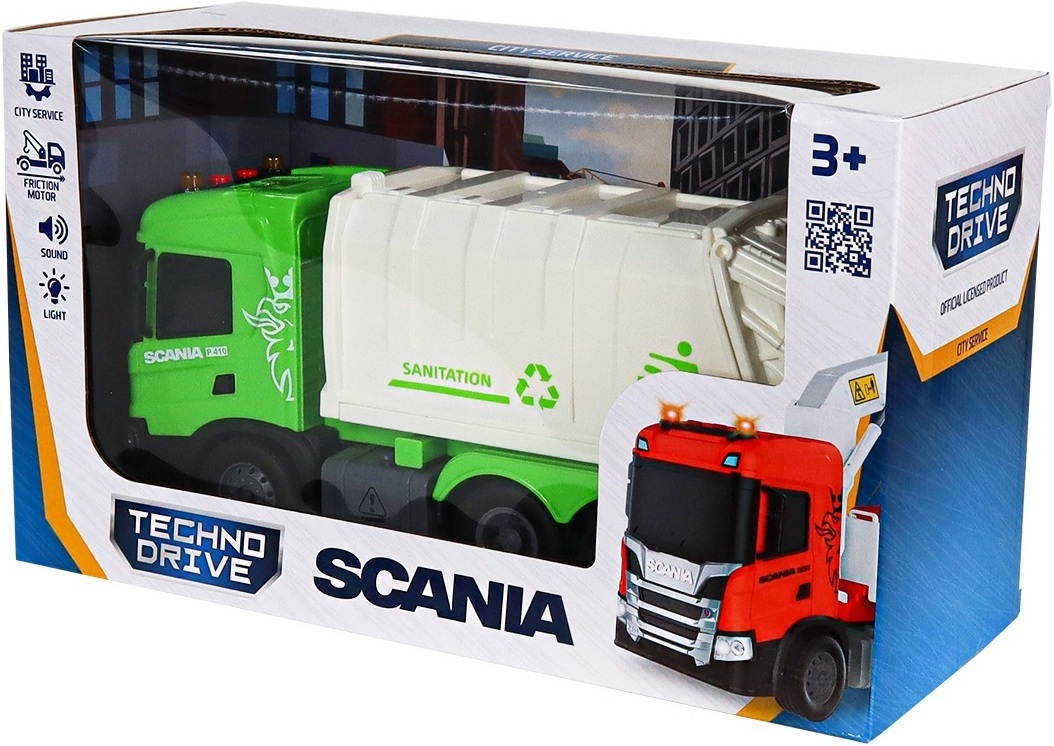 Автомодель серії Big Truck – Сміттєвоз Scania (світло, звук) (6410KS)фото13