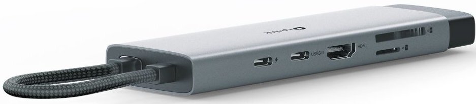 Хаб USB TP-LINK UH9120C USB-C > 3xUSB3.0/1xUSB-C/xHDMI/1xRJ45/1xSD/1xmicroSD/1xPD 100Whфото
