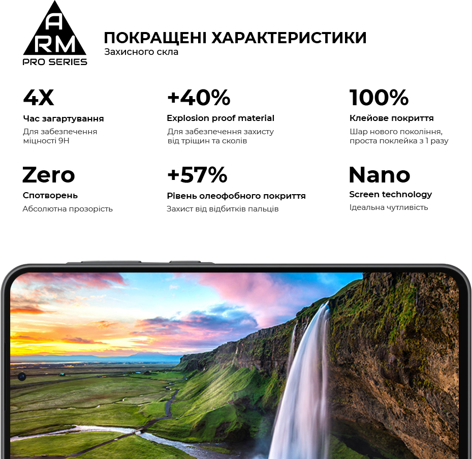 Защитное стекло ArmorStandart Pro для Samsung Galaxy A36 5G (ARM82213) фото 5