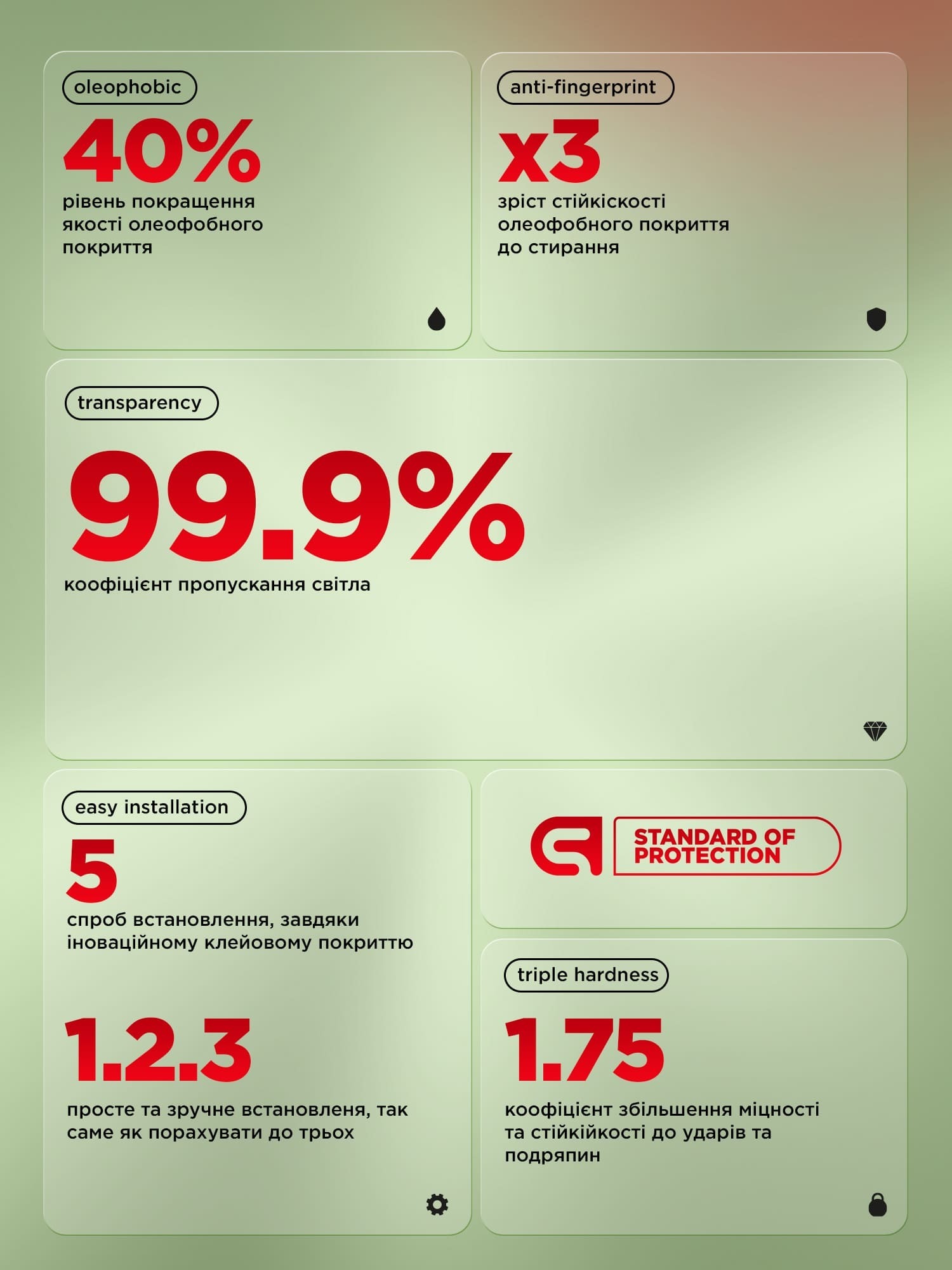 Захисне скло ArmorStandart Corning Black Icon для Apple iPhone 17 Pro (ARM88499)фото