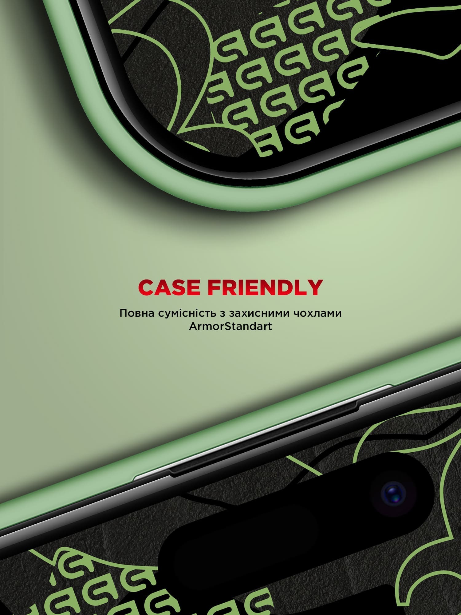 Захисне скло ArmorStandart Corning Black Icon для Apple iPhone 17 Pro (ARM88499)фото