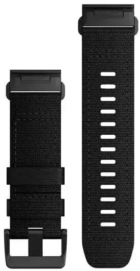 Ремешок Garmin Tactix Delta, 26mm QuickFit,Tactical Black Nylon Band (010-13010-00) фото2