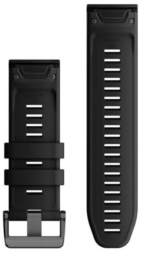Ремешок Garmin EpixPRO (g2), 26mm QuickFit Black Silicone Band (010-13281-00) фото