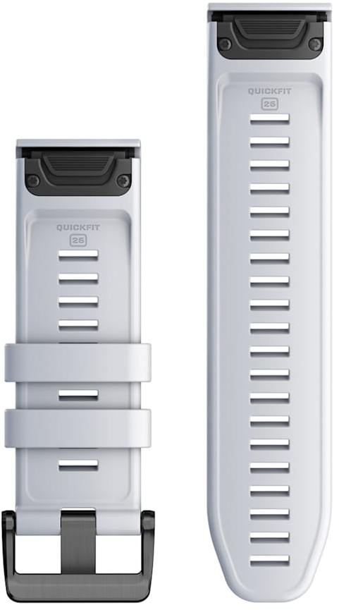 Ремешок Garmin EpixPRO (g2),26mm QuickFit Whitstn Silicone Bnd (010-13281-01) фото 