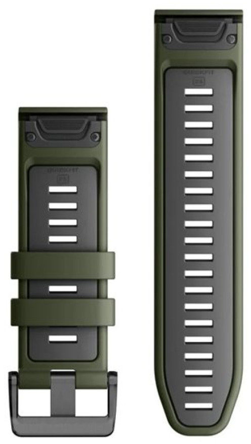 Ремешок Garmin EpixPRO (g2),26mm QuickFit Moss/Grapht Silicon Bnd (010-13281-07) фото2