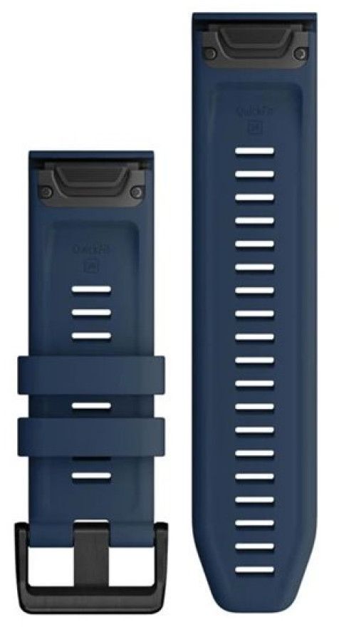 Ремешок Garmin quatix 7X, 26mm QuickFit Captain Blue Silicone Band (010-13117-31) фото2